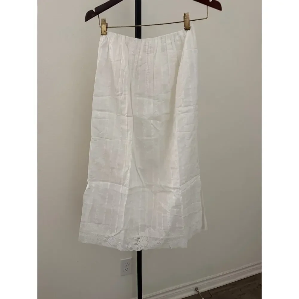 New few Moda Sorella atelier iza white skirt $197 sz S